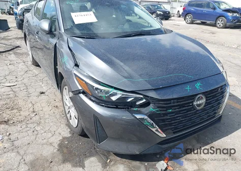 2024 Nissan Sentra S Xtronic Cvt из США, поврежденный, VIN 3N1AB8BV4RY287340